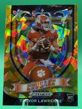 2021 Panini Prizm Draft Picks - Crusade Trevor Lawrence #161 Gold Ice Prizm (RC)