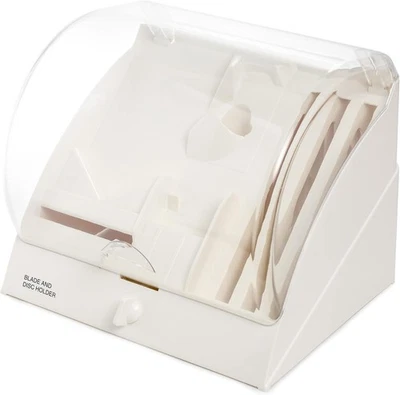 MRX SOLUTIONS Cutting Blade and Disc Holder Storage for Cuisinart Food Processor Blades BDH-2