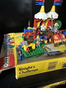 Vintage Lego Knights Challenge Set 6060 Complete