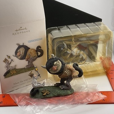 2008 Hallmark Where The Wild Things Are Christmas Ornament In Box