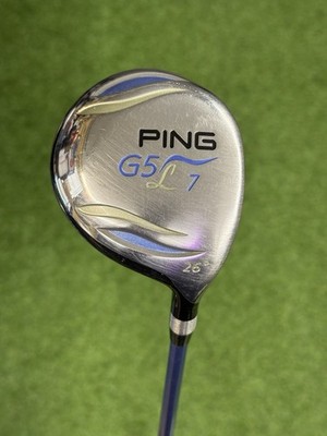 PING G5 L7 7 Wood 26° | Ping ULT 50F Ladies Flex | RH | Ping Grip