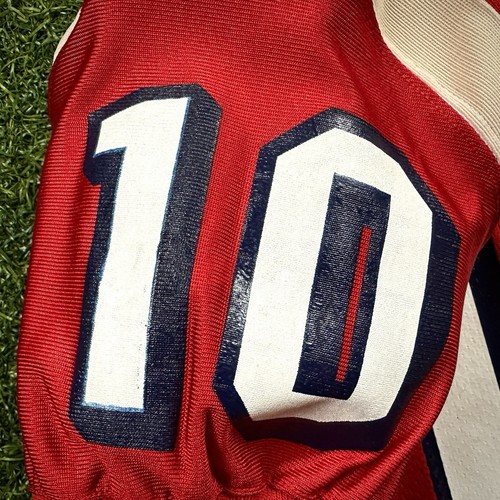 Maglia Nike NCAA Pro Model 2002 Ole Miss Rebels Eli Manning autografo emesso rosso - Foto 11 di 19