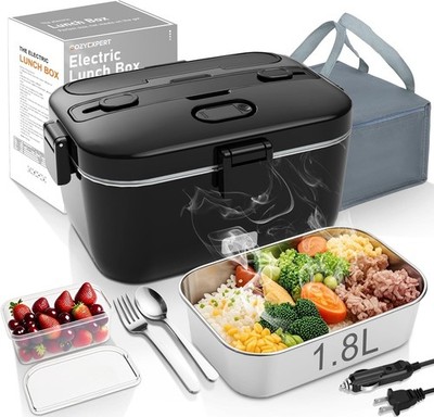 Termos Para Comida Grande Caliente, Acero Inoxidable Calentador De Portatil