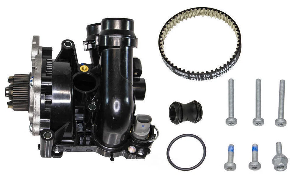 Engine Water Pump Kit fits 2008-2016 Volkswagen CC,Eos,Tiguan GTI Jetta  CRP/REI - Image 2 of 4