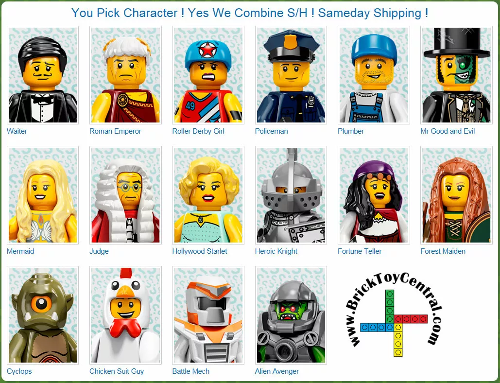 Lego minifigures 2024 series 9