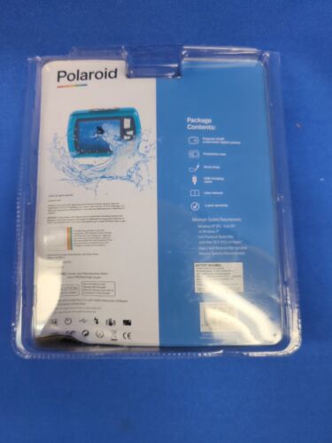 Polaroid 18MP Waterproof Up to 10 ft. TAKE VIDEO / PIC UNDERWATER! TESTED! - Picture 2 of 4