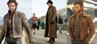 Handmade X-Men Wolverine Hugh Jackman Leather Jackets Collection for Men & Women