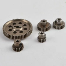 Metal Spur Diff Gear 17T 21T 26T 29T 64T Motor Pinion for Redcat HSP