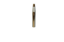 Century Silver Gray Gold Trim Ballpoint Cap Made In Usa