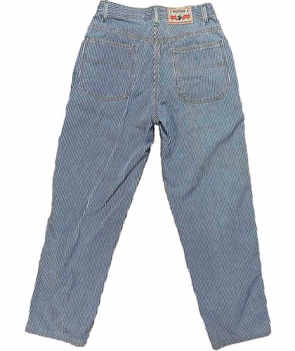 VTG Rockies Women's Striped Jeans Relaxed Sz 26x29 (Tag 28/7) Classic Retro - Picture 2 of 11