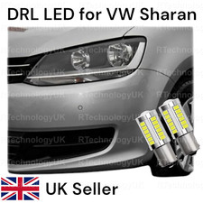 PREMIUM for VW Sharan 7N 2010-2018 Ice White DRL Daytime LED Lights Bulbs