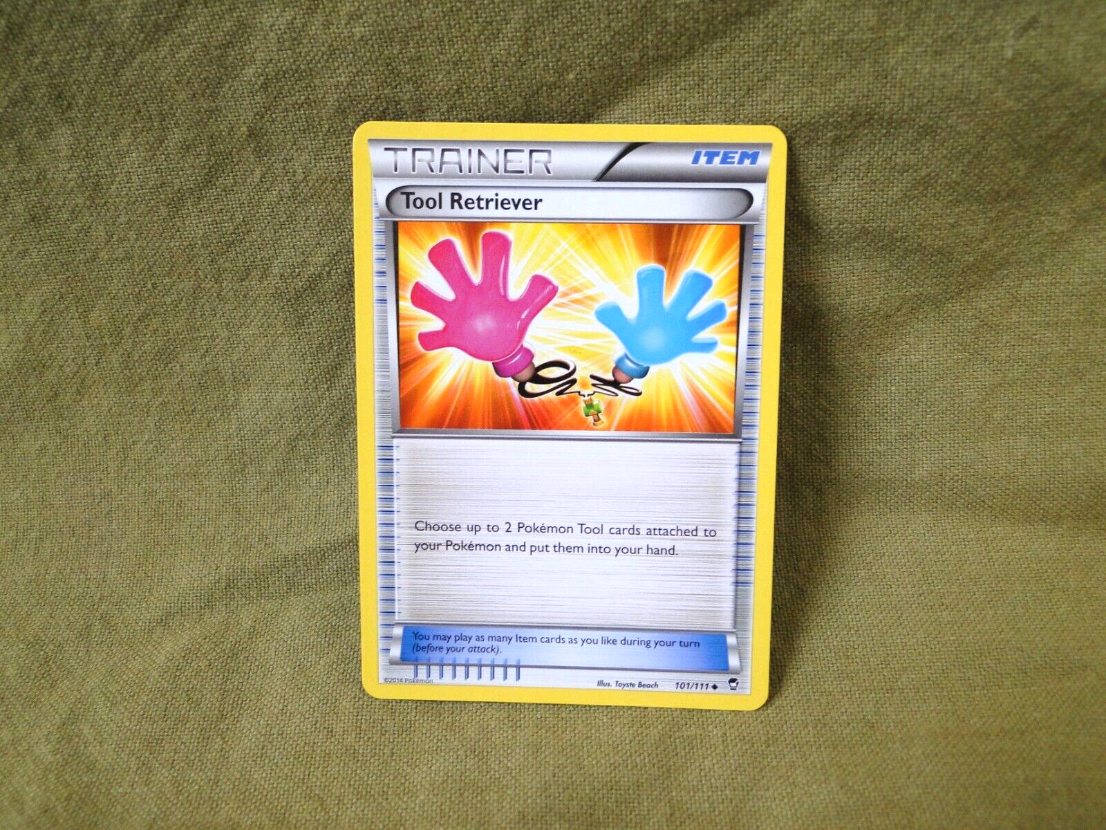 Pokemon Trading Card - Furious Fists: Tool Retriever 101/111
