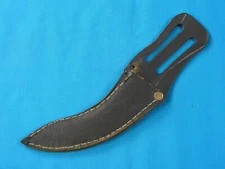 Leather Sheath Scabbard Case for Curved Hunting Fighting Knife
