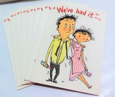 Vintage Hallmark Baby Birth Announcements We've Had It Unused Cards  Envelopes
