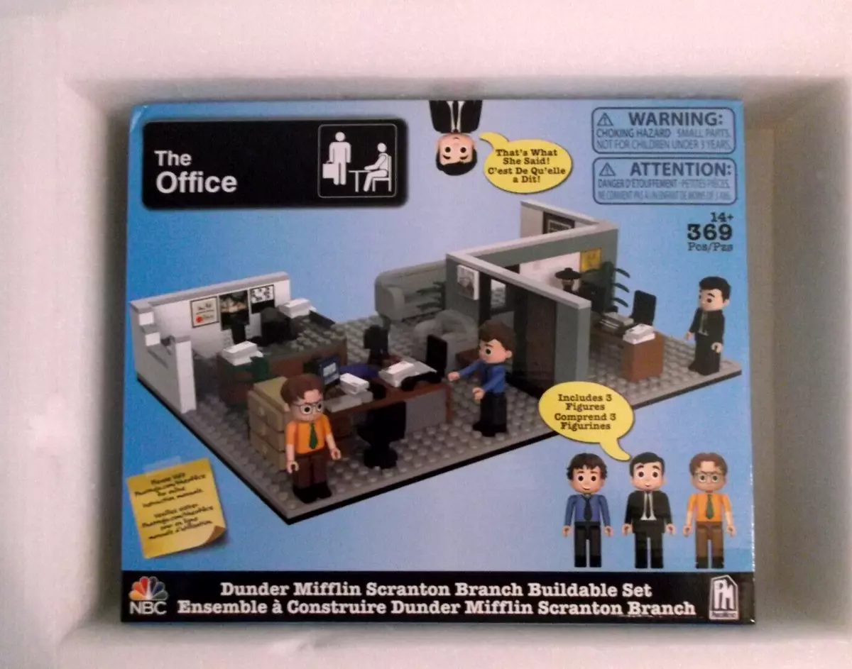 The Office Dunder Mifflin Scranton Branch Buildable Construction Set