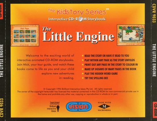 THE LITTLE ENGINE | Reading | Hidden words | Win 95 98 XP ( 7 8 10 see listing ) - 第 3/3 張圖片
