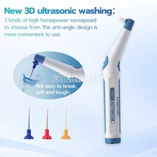 Dental Endo Sonic Activator Root Canal Irrigator Ultrasonic Wireless 60 Tips