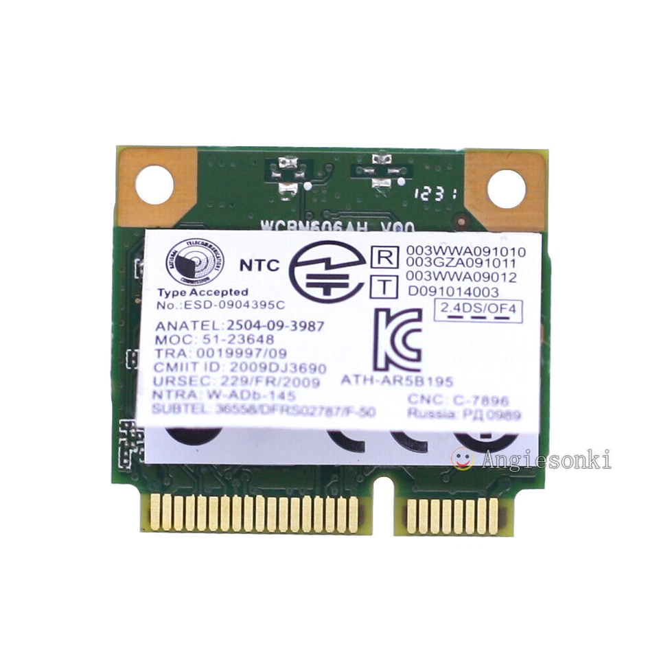 Atheors AR9285 AR5B95 WiFi Card+BT For Lenovo G470 G480 G580 Y470 Z480 Z470 Z585 - Image 2 of 4
