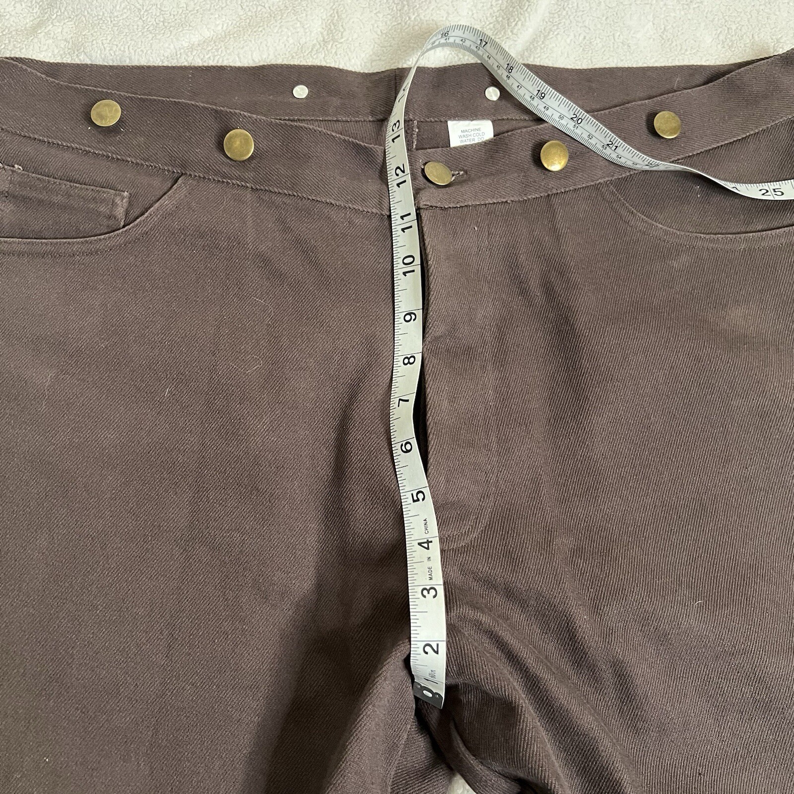 Frontier Classics Pants Button Fly Brown Canvas B… - image 6