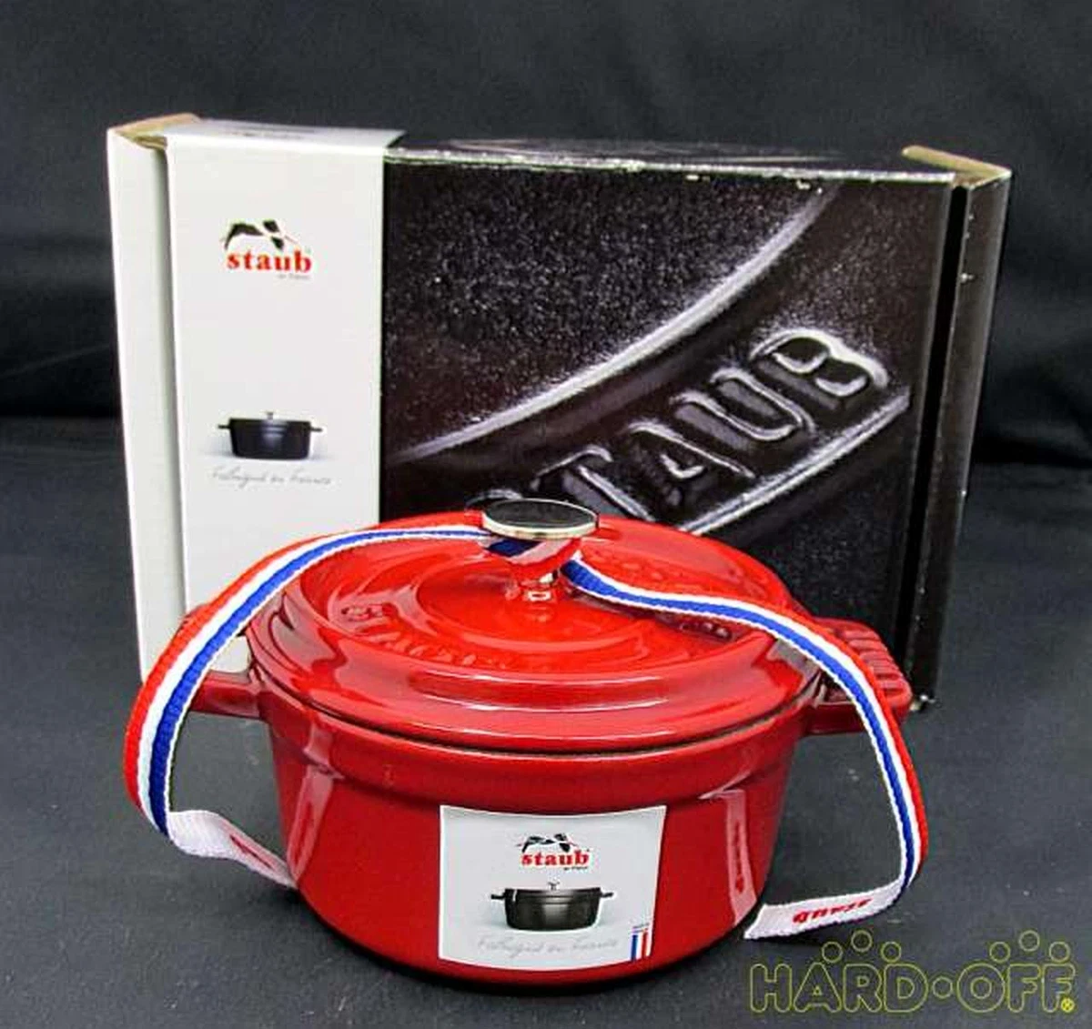 Staub Enamel Cast Iron Pot Cookware Round 10cm red | eBay