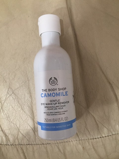 camomile eye makeup remover