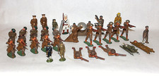 Lead and Metal Soldiers,32 piece Lot - Used