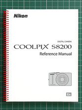 Nikon CoolPix S8200 User Reference Manual 226 Pages Printed Bound in USA