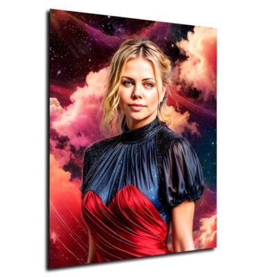 CHARLIZE THERON Actress Model Diva Belles #2/7 ACEO Art Print Card by RoStar