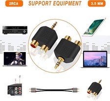 Cavo Splitter RCA 1 Maschio A 2 Femmina – 30cm, Gold Plated, Per Subwoofer E Amplificatori