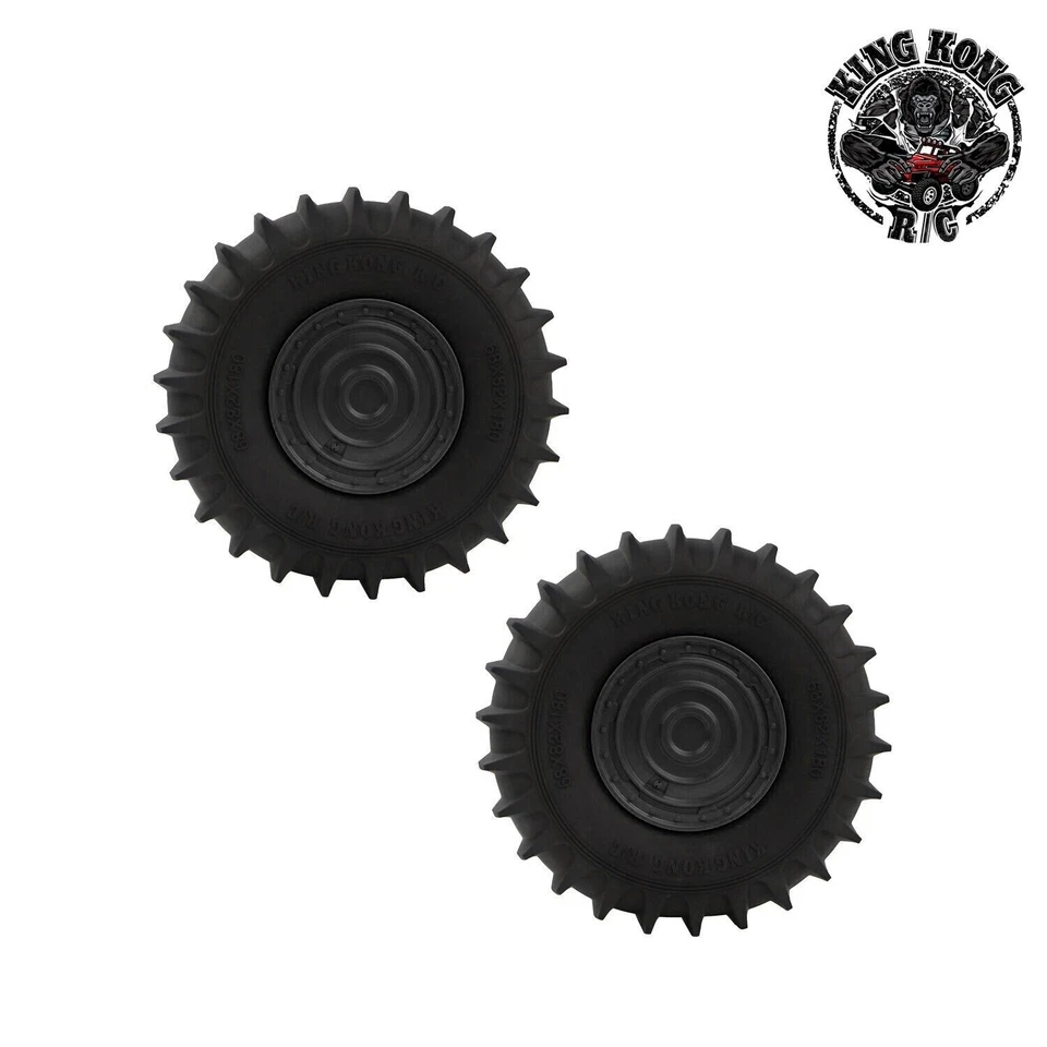 180mm All Terrain RC Wheels w/Tires for 1/6 1/8 Crawler/Off-road Climbing Truck - Image 2 of 4
