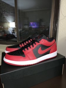 Air Jordan 1 Low Reverse Bred Mens Size 11.5 | eBay