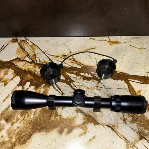 Bushnell Banner 39x40mm Rifle Scope Black with lens caps and Rings