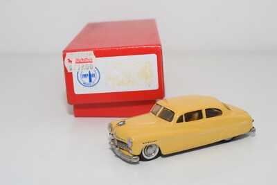 B7 1:43 EMPIRE ZAUGG MODEL TIN WIZARD 6 MERCURY 51 1951 YELLOW EXHIBI