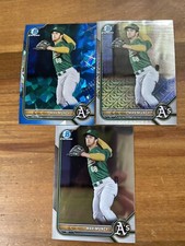 Max Muncy 2022 Bowman chrome SAPPHIRE, mojo & base 3 lot free shipping