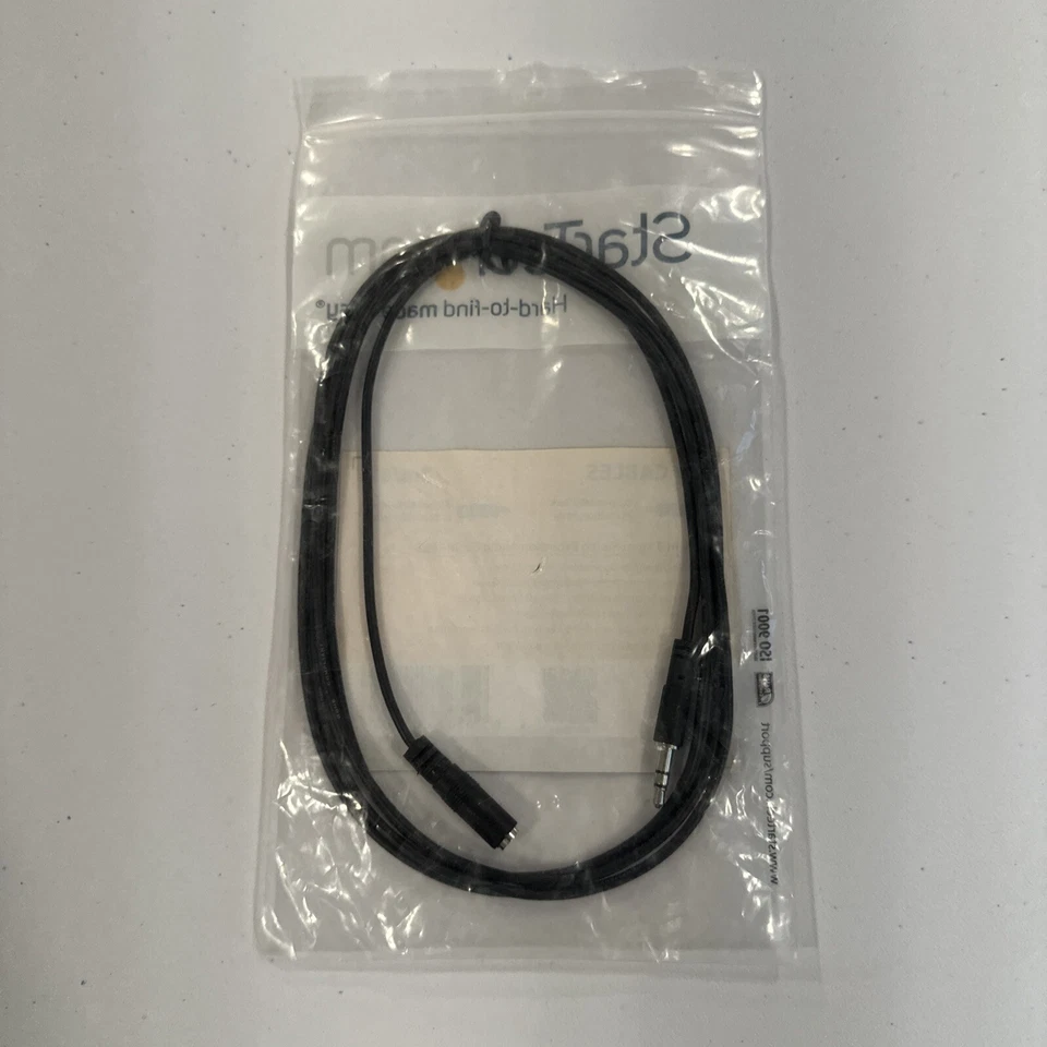 StarTech.com 2m Slim 3.5mm Stereo Extension Audio Cable - M/F (MU2MMFS) - Image 2 of 2