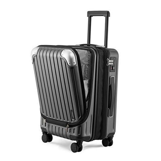 Grace Expandable Carry On Luggage, 20 Inch Hardside 20 Inch - EXT Grey
