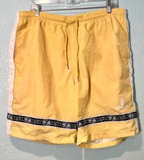 IceCream Billionaire Boys Club BBC Yellow Shorts Trunks Running Dogs Mens 2XL