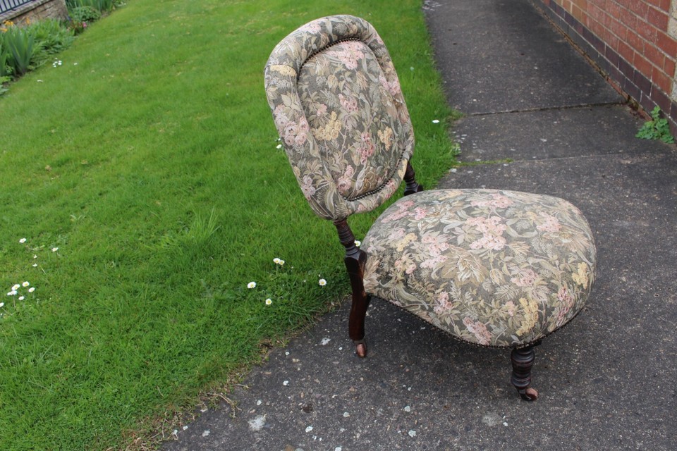 Vintage 40s nursing chair eBay