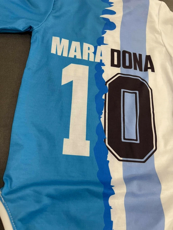 Body neonato Maradona Napoli argentina insieme tifosi bimbi diego armando cotone - Image 3 of 4