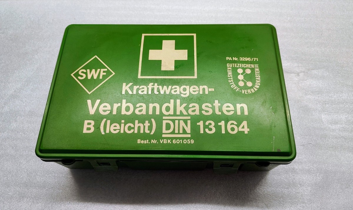 VW Erste Hilfe Set Retro Original V.Selten Kraftwagen Porsche