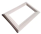 White Double Light Switch Socket Finger Plates Surround Wall Protector Cover