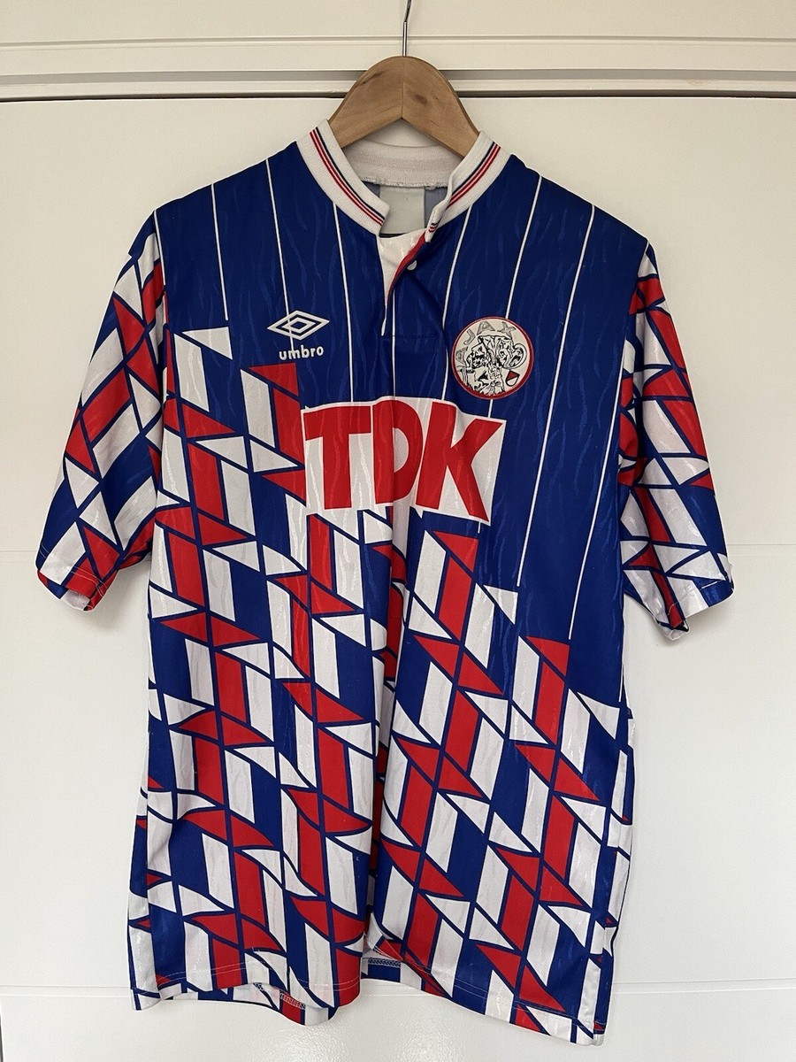 Short Umbro Ajax Vintage Années 90 – Vert Extérieur, Taille XL, Pour Adulte