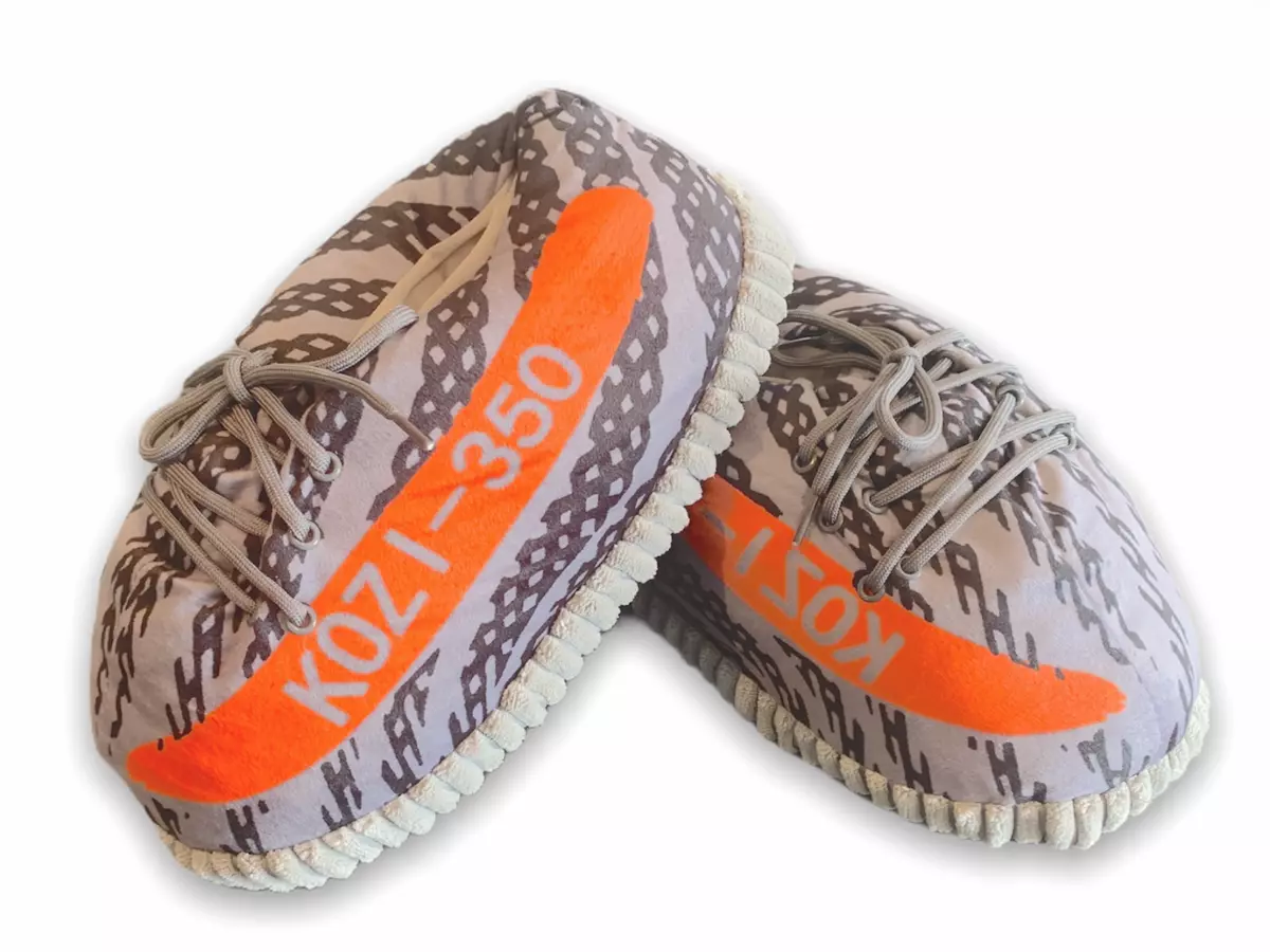 Det er billigt Pudsigt ingen Y3ezy Style Sneaker Slippers | Unisex | Ultra Plush And Comfy | Beluga |  eBay