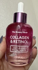 The Beauty Elixir COLLAGEN & RETINOL Anti-aging Facial Serum 1.69 fl oz
