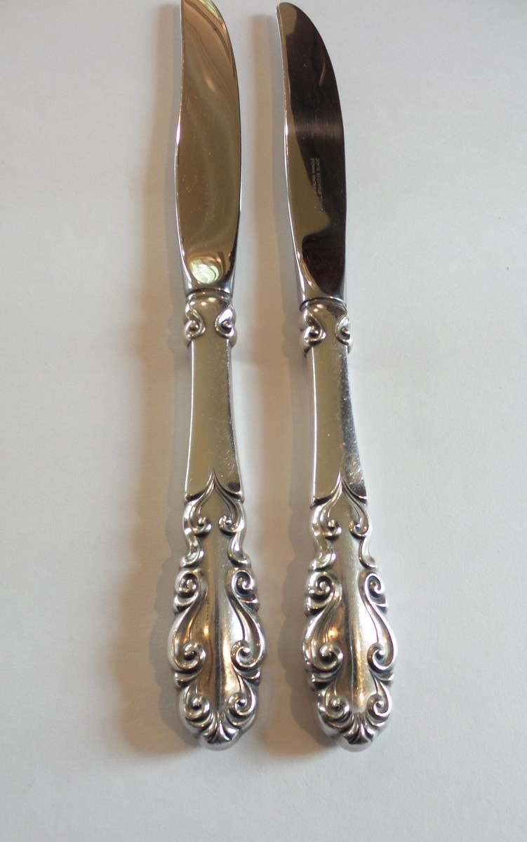 PAIR Towle ESPLANADE Sterling Silver Luncheon/Place Knives, 140
