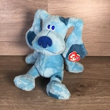 Ty Beanie Buddies Blue's Clues Dog 2006 8-9" with Tag