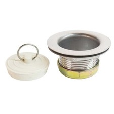 2-1/2" Junior Bar Sink Strainer / Washing Tray Strainer with Rubber Stopper