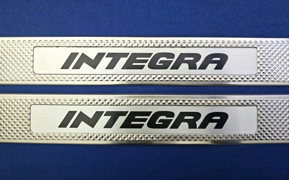 OEM Honda Access Modulo DC5 Metal Aluminum Sills Mega Rare Acura RSX JDM Integra - Image 2 of 4