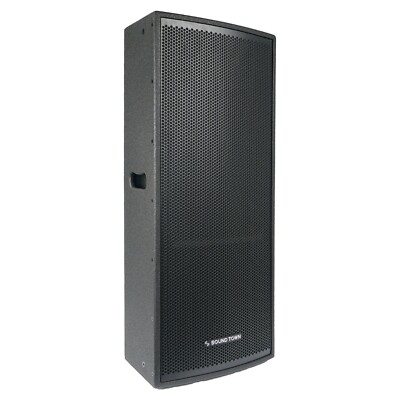 Sound Town CARME Series Dual 12'' 2-Way Professional Loudspeaker (CARME-212B)