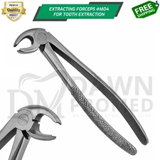 Dental Mead Extracting Forceps MD4 Lower Molar Tooth Extraction German Grade